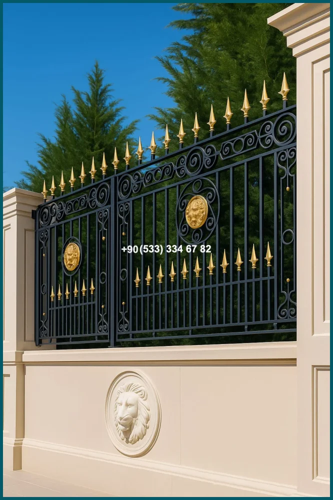 BAHÇE KORKULUKLARI-FERFORJE BAHÇE KORKULUKLARI-DUVAR KORKULUKLARI-DEMİR KORKULUKLARI