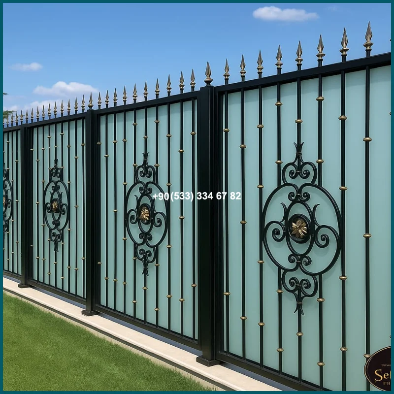 BAHÇE KORKULUKLARI-FERFORJE BAHÇE KORKULUKLARI-DUVAR KORKULUKLARI-DEMİR KORKULUKLARI