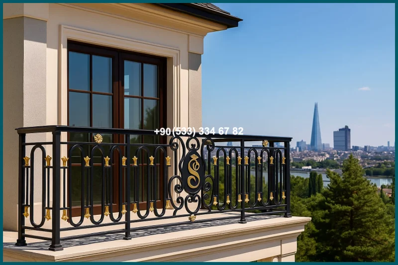 BALKON KORKULUK MODELLERİ-BALKON KORKULUK ÇEŞİTLERİ- FERFORJE BALKON KORKULUK