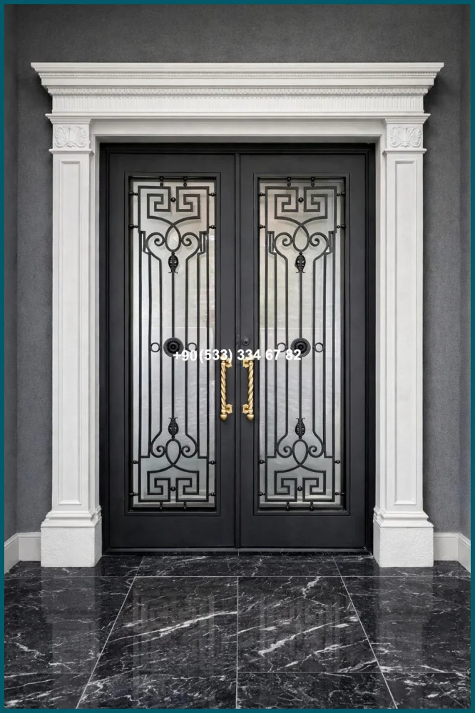 VİLLA KAPILARI-FERFORJE VİLLA KAPILAR-VİLLA GİRİŞ KAPILAR ist19156