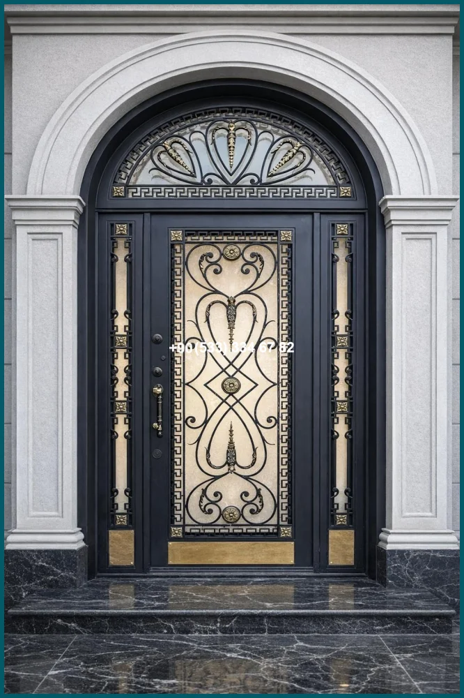 VİLLA KAPILARI-FERFORJE VİLLA KAPILAR-VİLLA GİRİŞ KAPILAR ist19157