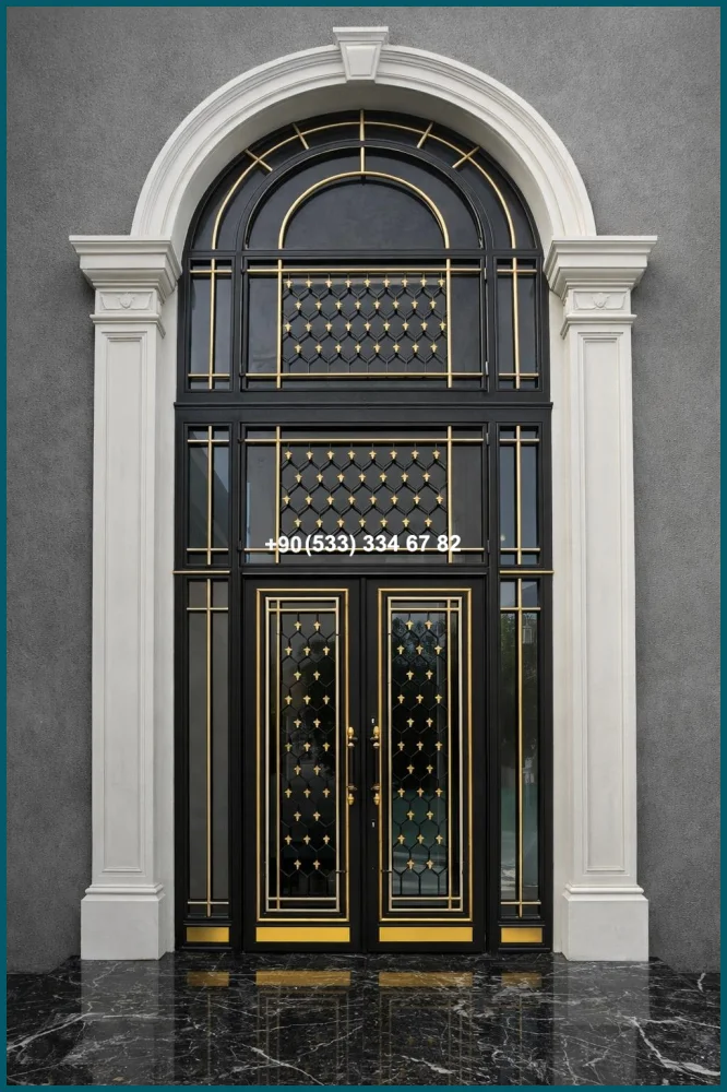 VİLLA KAPILARI-FERFORJE VİLLA KAPILAR-VİLLA GİRİŞ KAPILAR ist19159