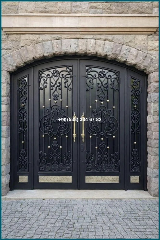 VİLLA KAPILARI-FERFORJE VİLLA KAPILAR-VİLLA GİRİŞ KAPILAR ist19160