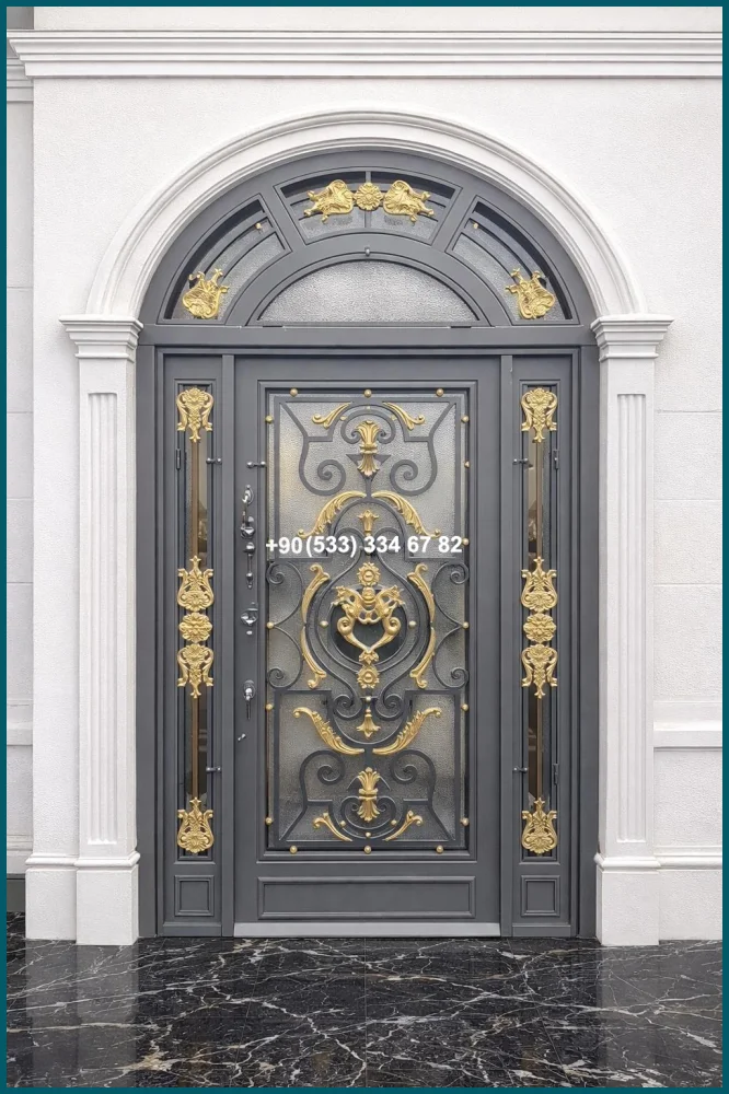 VİLLA KAPILARI-FERFORJE VİLLA KAPILAR-VİLLA GİRİŞ KAPILAR ist19164